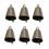 40Pcs Cow Horse Sheep Grazing Copper Bells 6