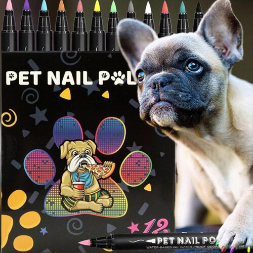 Pet Nail Polish for Cats Fast Drying Multipurpose 2
