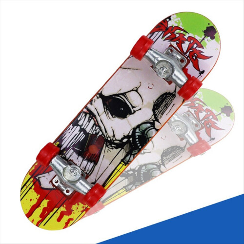 Vinger skateboard legering plastic mini desktop ornamenten 1