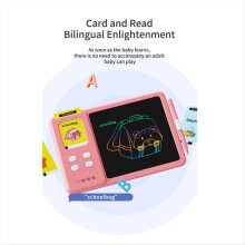Kinderschilderij LCD-schrijftablet Leermachine Speelgoed Roze