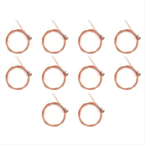 10 Sets Strings for Classical Guitar Accessories Red-Copper String
