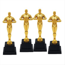 4-pack gouden trofeeën, trofeeënbeeldje voor ceremonie