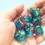 Two-Color Set Multi-Sided Digital Dice Dragon & Dungeon Game 6