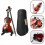 10cm Mini musical instruments, violin model ornaments 5