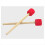 red 12.8 inch foam rubber drum sticks, accessories 6