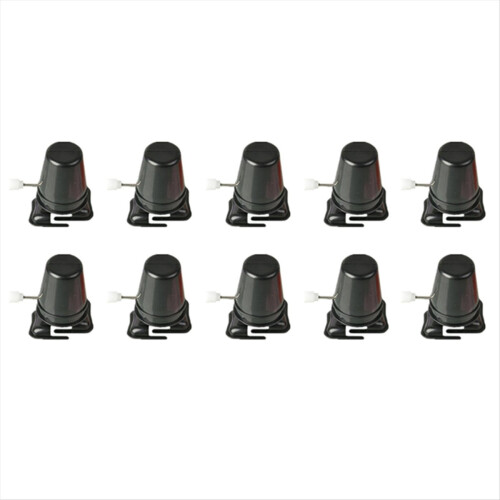 10Pcs Clockwork Legged Robot Wind Up Toy Movement for Kid Black