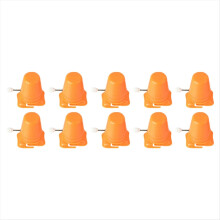 10Pcs Clockwork Legged Robot Wind Up Toy Movement for Kid Orange