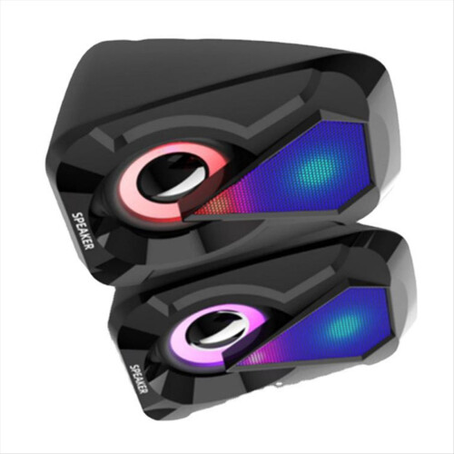 USB bekabelde computerluidspreker Desktop Gaming Krachtige luidspreker 2