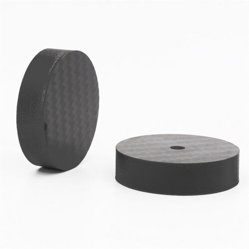 Koolstofvezel luidsprekerisolatie 50x10mm spikes basispad HiFi AMP 2