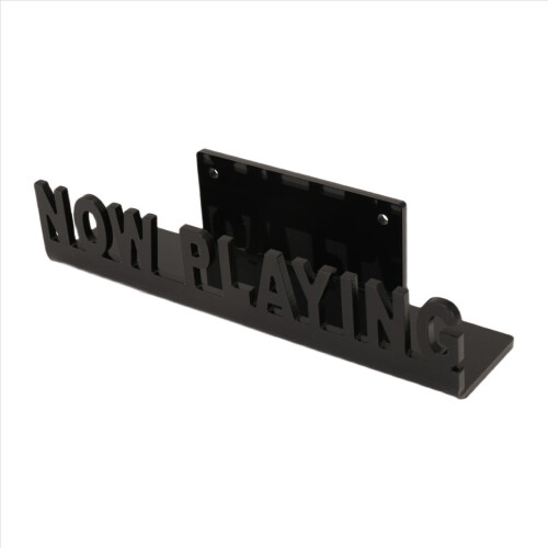Wandhalterung für CD-Schallplatten, Schwarz 2