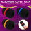 10 Pcs Handheld Stage Microphone Windscreen Foam Cover Karaoke Black 5