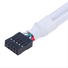 Audio HD-verlengkabel 9-pins 1 vrouwelijk naar 2 mannelijke Y-splitter