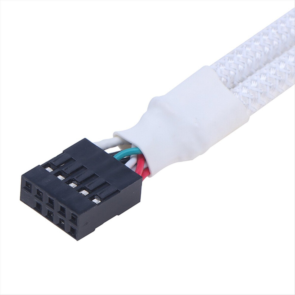 Audio HD Extension Cable 9 Pin 1 Female to 2 Male Y Splitter-image-OPC-PMQPNN5-NEW