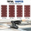 Sanding Sheet Set,Accessories for Multi Sander,Orbital Sander 8