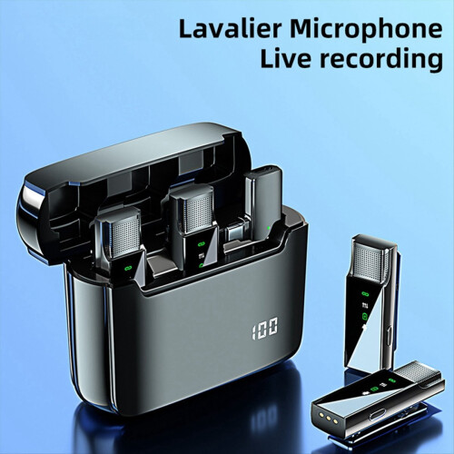 Draadloze Lavalier-microfoon S16S met ruisonderdrukking 1