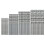 40Pcs Titanium Twist Drill Bit Set,Cobalt Metric Bits 1