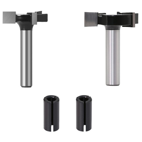CNC Spoilboard Surfacing Router Bits Cutting for Woodworking 2
