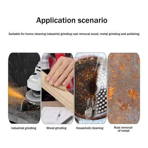 6Pcs Sanding Sponge, 60/80/100/180/240/320 Grit 2