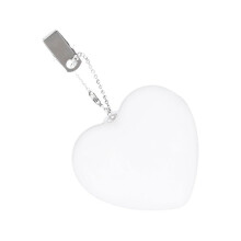 Touch Sensing Light Easy Activation Touch White Love Shaped Night