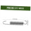 10 Pack Steel Scissor Spring for Pruning Shears Small 7