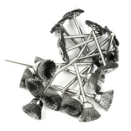 Wire Brush Set for Rotary Tool Die Grinder Flat Wheel Cup 2
