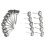 Wire Brush Set for Rotary Tool Die Grinder Flat Wheel Cup 4