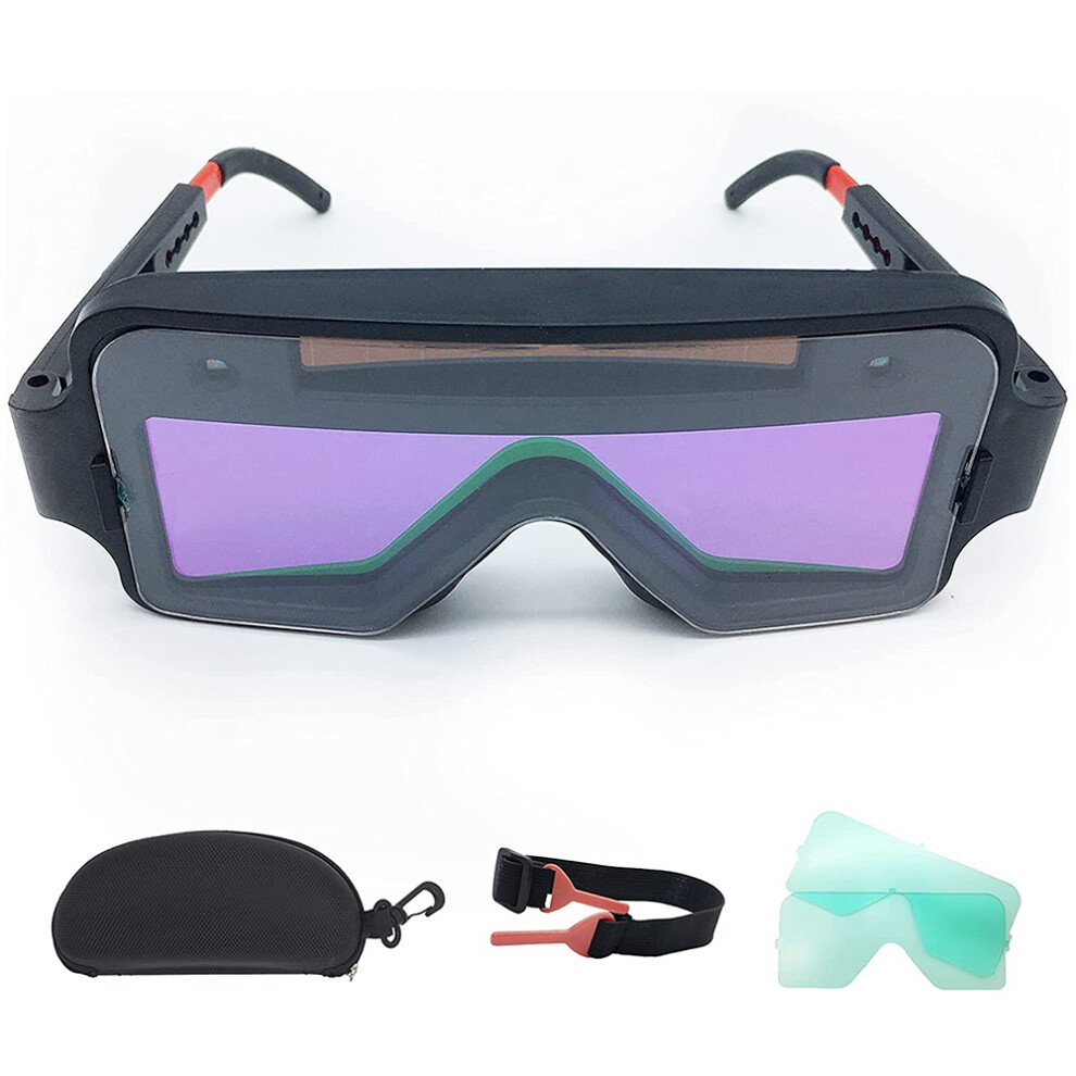 Solar Powered Welding Glasses Helmet Welder Safety Protective Goggles-image-OPC-PMQPQ59-NEW
