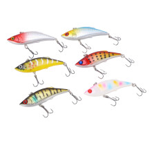 6Pcs 8cm/10g Sinking Plastic Fishing Lures for Freshwater & Saltwater
