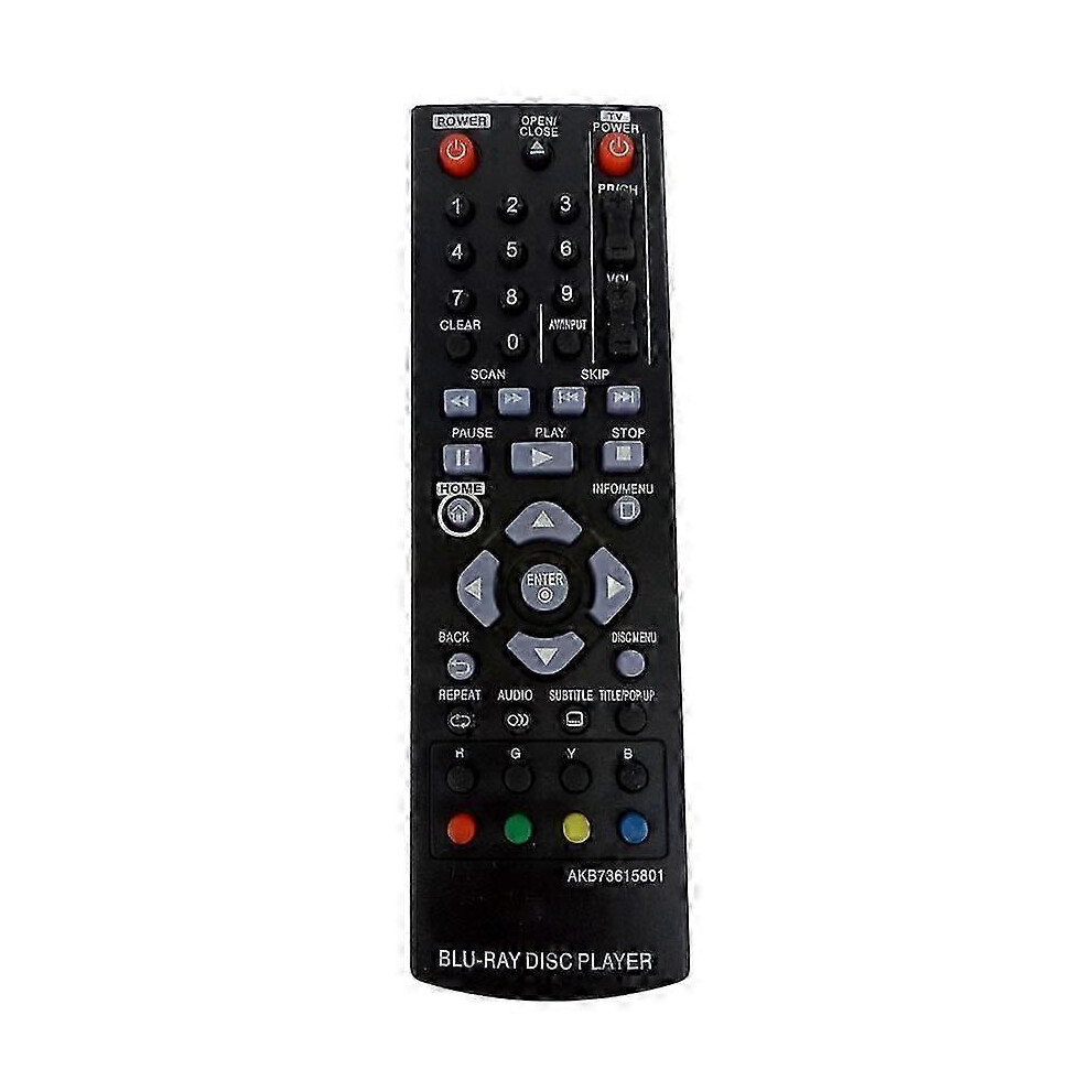 Kikidex (As Show, One Size) Remote Control For Lg Blu-Ray Dvd Disc Player