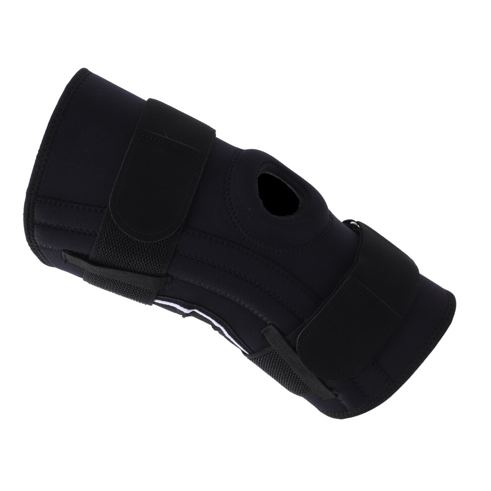 Adjustable XL Knee Brace Support with Side Stabilizers for Men & Women