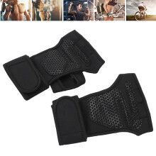 Gewichtheberhandschuhe Bodybuilding Fitnessstudio Handflächenprotektor Gummi Silikon Nylon
