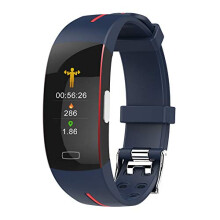 Smart Bracelet Color Screen ECG Heart Rate Blood Pressure Fitness Tracker Compatible With Android iOS