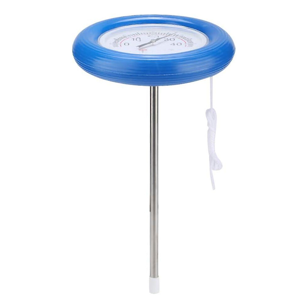 Kikidex (As Show, One Size) Swimming Pool Thermometer Waterproof Floating Thermometer Swimming Pool Spa Hot Tub Water Temperature Test Meter