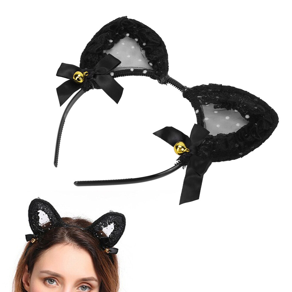 Cute Cat Ear Headband with Bells Polyester ABS Daily Party Cosplay