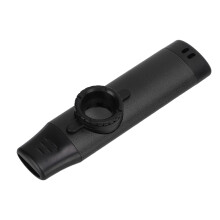 Metall-Kazoo Resonanzmundstück Verstellbares Blasinstrument Schwarze Flöte Diaphragmen