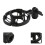 Flexible Microphone Shock Mount for Broadcasting Conference 10cm Size Black 12