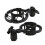 Flexible Microphone Shock Mount for Broadcasting Conference 10cm Size Black 10