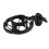 Flexible Microphone Shock Mount for Broadcasting Conference 10cm Size Black 16