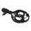 Flexible Microphone Shock Mount for Broadcasting Conference 10cm Size Black 14