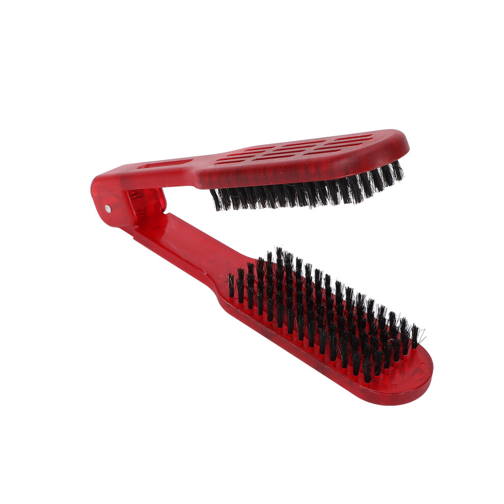 High Temp Resistant Double Side Hair Straightener Brush â ABS Nylon, 4x22cm