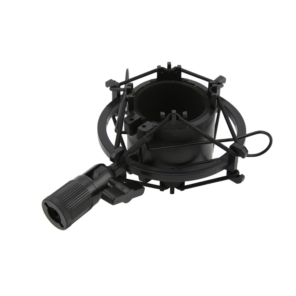 Plastic Microphone Shock Mount Holder 47-57Mm Anti-Vibration Clip For Recording 4661357843144