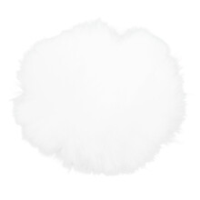 Klipsch Furry Mikrofon Windschutz Weiß für Lavalier Ansteckmikrofon