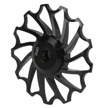 Poulie-guide du dérailleur arrière de VTT en alliage d'aluminium et céramique, noire