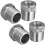 4Stk Gewinde Adapter, Anschluss Für Gartenschlauch, Silber 1