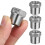 4Stk Gewinde Adapter, Anschluss Für Gartenschlauch, Silber 11