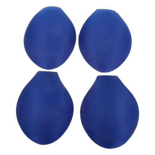 4Pcs Dark Blue Men’s Sponge Padding Bulge Insert Swim Briefs