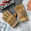 1Par Guantes De Conducción Y Resistentes Con Protección Marrón 5