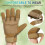 1Par Guantes De Conducción Y Resistentes Con Protección Marrón 8