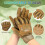 1Par Guantes De Conducción Y Resistentes Con Protección Marrón 7