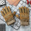 1Par Guantes De Conducción Y Resistentes Con Protección Marrón 4